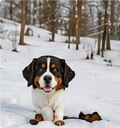 Elvis in the snow